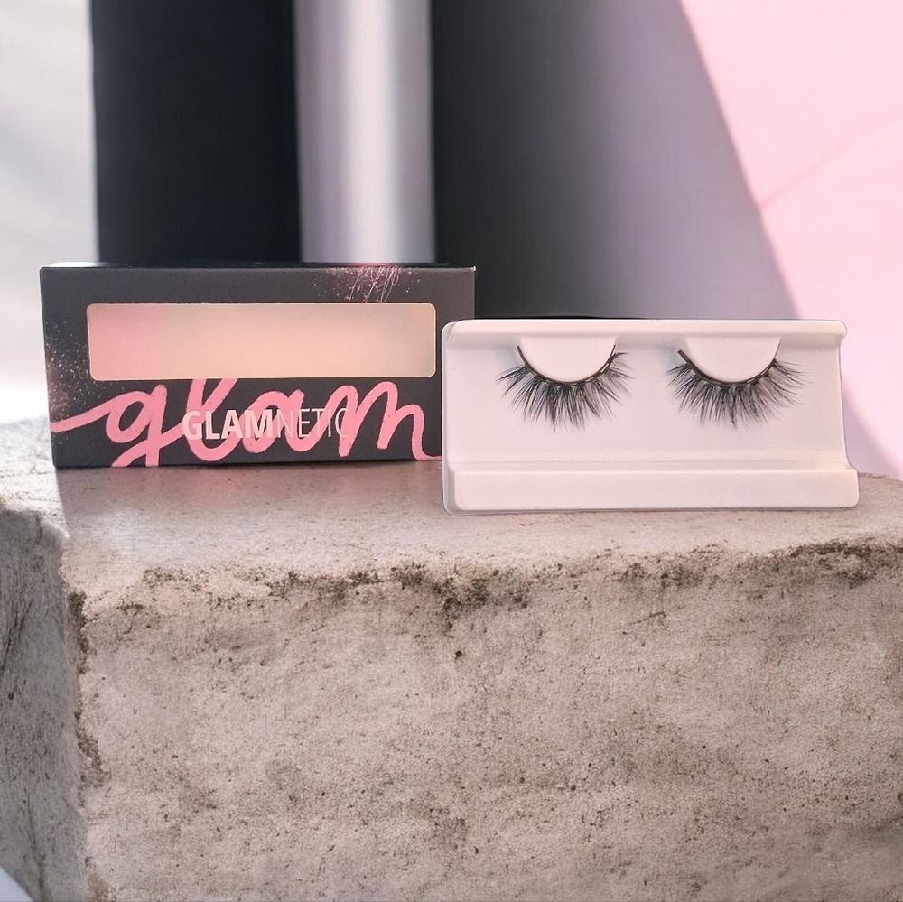 ♡ GLAMNETIC Babygirl Black False Eyelashes Short-Round (9mm-13mm)♡